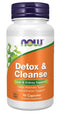 NOW Foods Detox & Cleanse, Liver & Kidney Support 90 Capsules