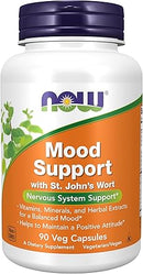 NOW Foods Mood Support St. John's Wort, Nutrient & Herbal Extracts 90 veg caps