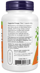 NOW Foods Montmorency Tart Cherry 50:1 – Antioxidant & Recovery Support 90 Veg Capsules