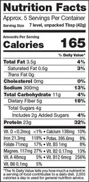 Sunfood Organic Supergreens 
 Protein New Plant Based Protein Blend Pea Hemp Almond Pumpkin 19 Green Superfoods Enzymes Probiotics 8oz Supplement Facts