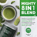 True Sea Moss - Green Powder & Organic Sea Moss 8 Powerful Blends in One 30 servings 8-1