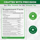True Sea Moss - Green Powder & Organic Sea Moss 8 Powerful Blends in One 30 servings supplement facts