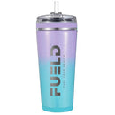 FUELDFUEL Branded Ice Shaker Tumbler, Stainless Steel Insulated Water Bottle without Straw 26ozShaker BottleMERMAID794604479477