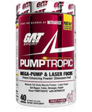 GAT SportGAT Sport PUMPTROPIC MegaPump & Laser Focus Potent Enhancing Powder (StimulantFree) 40 ServingsPre - WorkoutFruit Punch816170023493