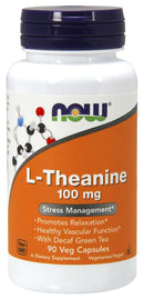 NOW FoodsNOW Foods L - Theanine 100 mg 90 Veg CapsulesCognitive Support733739001450