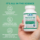 AST Enzymes Floracor-GI Intestinal & Candida Support,  60 veg caps