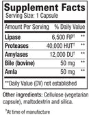 AST Enzymes Lipase-HP Plus, for Fat Digestion & Low-Carb Diets 90 veg caps