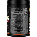 Supplement container with detailed label on a white background