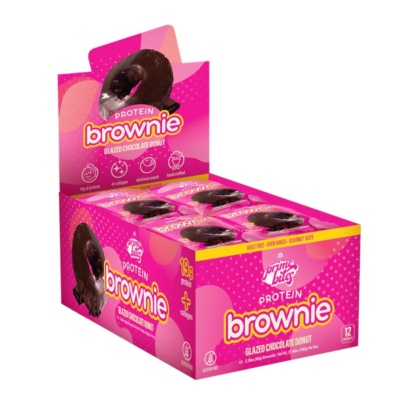 Alpha Prime AP Prime Bites Protein Brownie Donut Singles