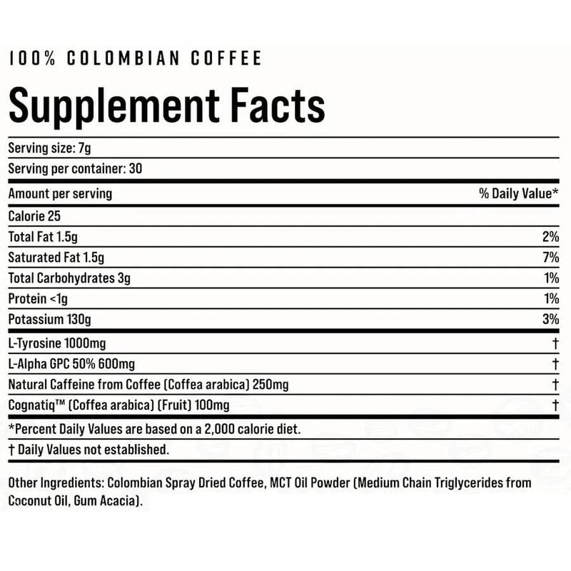 Apollon Nutrition Sharp Coffee - Premium Nootropic Stimulant Brew 30 servings