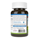 Vitamin supplement bottle with label on a white background