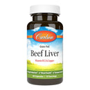 Carlson Grass-Fed Beef Liver B12 & Copper | Planet Supplements Front of bottle