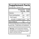 Carlson Ribose 15 Single-Serving Packets 100% Pure D-Ribose Non-GMO Supplement facts
