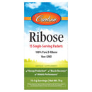 Carlson Ribose 15 Single-Serving Packets 100% Pure D-Ribose Non-GMO Box Front