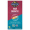 Garden of Life Hair Growth supplement packaging on a white background