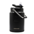 FUEL Branded Ice Shaker Tumbler, Stainless Steel Insulated Water 64oz, Half Gallon Jug