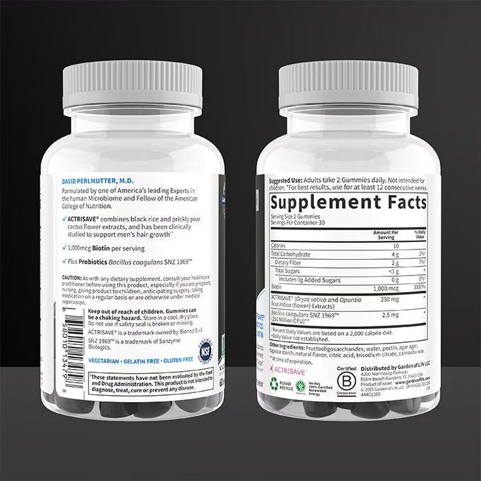 Two bottles of a supplement with labels showing 'Supplement Facts' and other text.