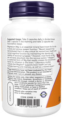 NOW Foods Magtein® Magnesium L-Threonate (90 veg capsules)