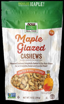 Package of Maple Glazed Cashews with green and white design