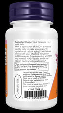 Supplement bottle with label on a white background