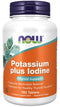 NOW Foods Potassium plus iodine 180 tablets