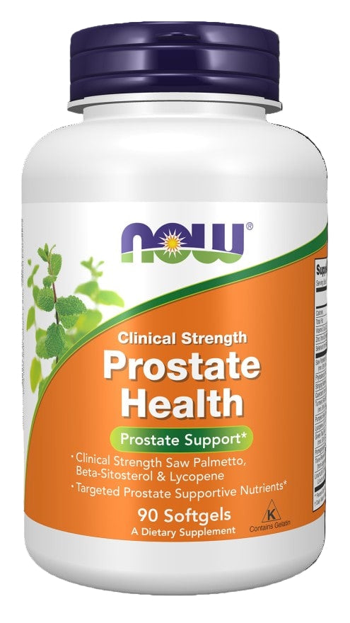 NOW Foods Prostate Health Clinical Strength, 90 Soft gels