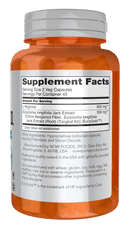 An orange plastic bottle of EuryGold dietary supplements with a white cap and a white Supplement Facts label, shown against a plain white background.