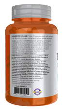 An amber plastic bottle of TONGGU herbal supplement capsules, showing the back label with text and a barcode.