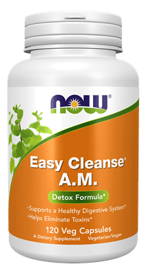 NOW Foods Easy Cleanse AM Veg 120 Capsules