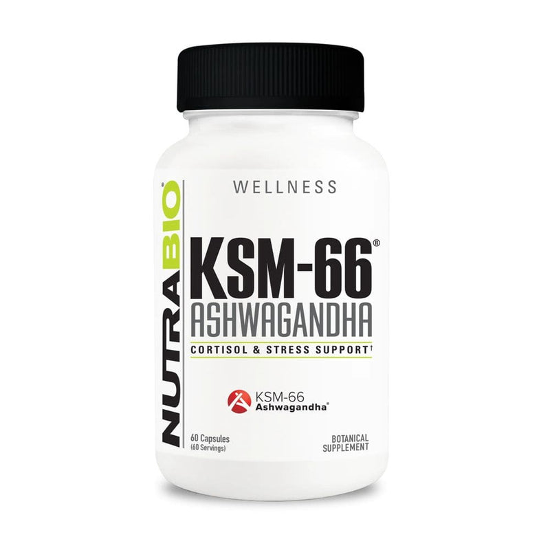 NutraBio KSM-66 Ashwagandha Cortisol & Stress Support 90 caps