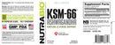 NutraBio KSM-66 Ashwagandha Cortisol & Stress Support 90 caps