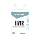 NutraBio Liver support overall liver health and vitality 30 servings Supplement facts