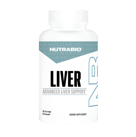 NutraBio Liver support overall liver health and vitality 30 servings