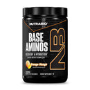 NUTRABIO Base Aminos supplement container on a white background
