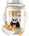Fuel Premium Protein container with a panda design on a white background
