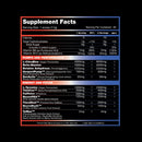 Performax Labs HyperMax Grand PRE PreWorkout, Intense Energy, High Stim Vasodilator, Endurance, Muscle Pumps, Focus & Mood 20-40 servings - Supplement Facts