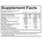 Redcon1 Total War Pump Supplement Facts