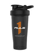 Rule One Shaker - Black w/ Orange Outlined Logo