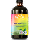 Bottle of Serene Herbs Exotic Soursop Bitters on a white background