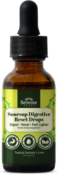 Serene Herbs Soursop Digestive Reset Drops