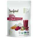 Sunfood Superfood Organic Smoothie Mix - Natural Plant-Based Protein, 13 Powerful Superfoods & Adaptogen Blend 8 oz Bag