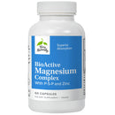 Vitamin supplement bottle labeled 'BioActive Magnesium Complex' on a white background