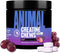 Container of Animal Creatine Chews with grape flavor on a white background