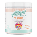 Alani NuAlani Nu PreWorkout, Zero Carbs, Gluten - Free 200mg Caffeine 30 servingsPre - WorkoutRainbow Candy850645008059