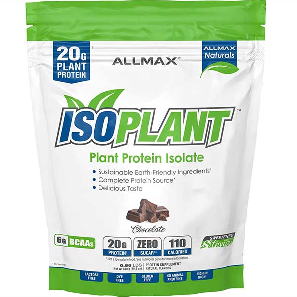 All Max NutritionAll Max Nutrition ISO Plant, 100% pure protein made with plant protein isolate 300gPlant - based ProteinCHOCOLATE665553229591