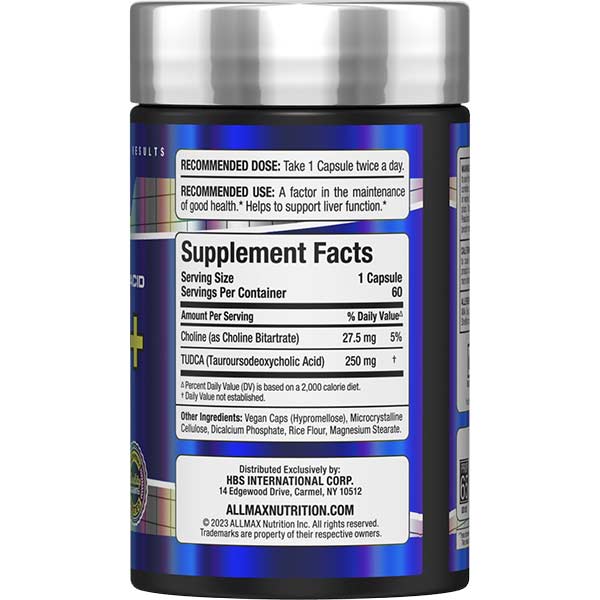 All Max NutritionAll Max Nutrition Tudca+ Liver Support 60 CapsAmino Acids665553229065