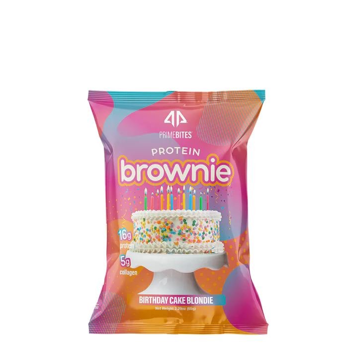 Alpha PrimeAlpha Prime AP Primebites Protein Brownies SinglesSnacksBirthday Cake Blondie843562126906