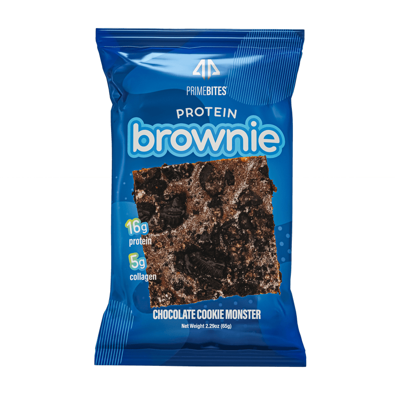 Alpha PrimeAlpha Prime AP Primebites Protein Brownies SinglesSnacksChocolate Cookie Monster843562127507