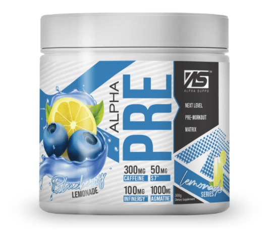 Alpha SuppsAlpha Supps Alpha Pre 30 ServingsPre - WorkoutBlueberry Lemonade850025287111