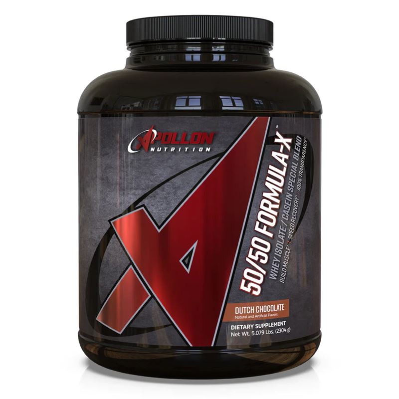 Apollon NutritionAPOLLON NUTRITION 50/50 FORMULA X PROTEINProtein5LBDUTCH CHOCOLATE850862007095